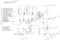 Тепловая схема блочной котельной БМК 400 кВт с ГВС с резервом