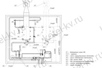 Схема подключения котла с горелкой